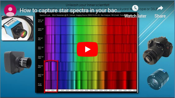 How to capture star spectra